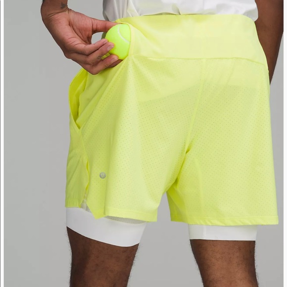 Lululemon vented tennis shorts 6” Men’s - Picture 7 of 12